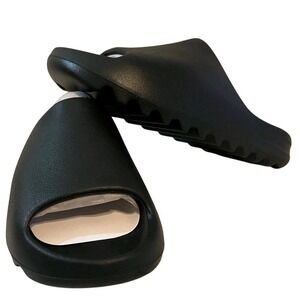Yeezy YS-01 Black Slides Slip On Gym Sandals Size 5 Mens 6.5 Womens W/ Bag NEW